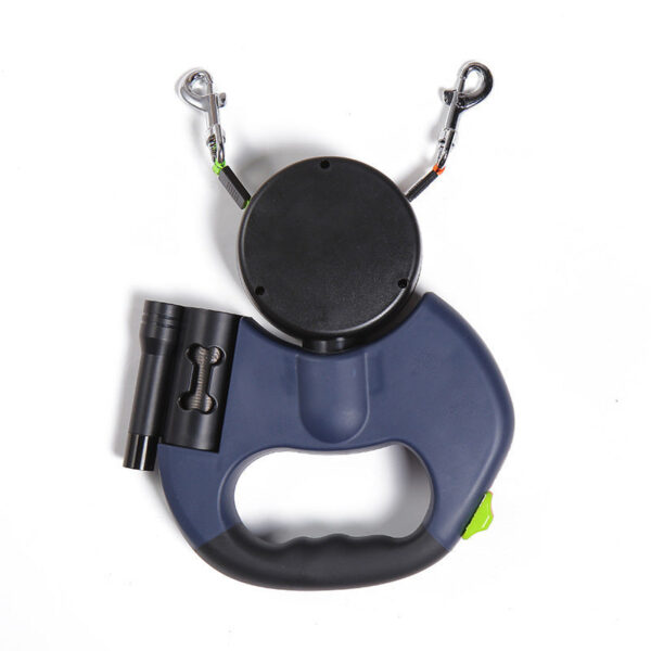 Retractable Double Dog Leash | 2 Dog Leash | Dual Handle Retractable Dog Lead