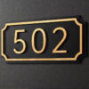 Room Number Sign | 3D Wall Mounted Number Sign