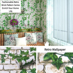 Retro Wallpaper| 3D Brick Wallpaper