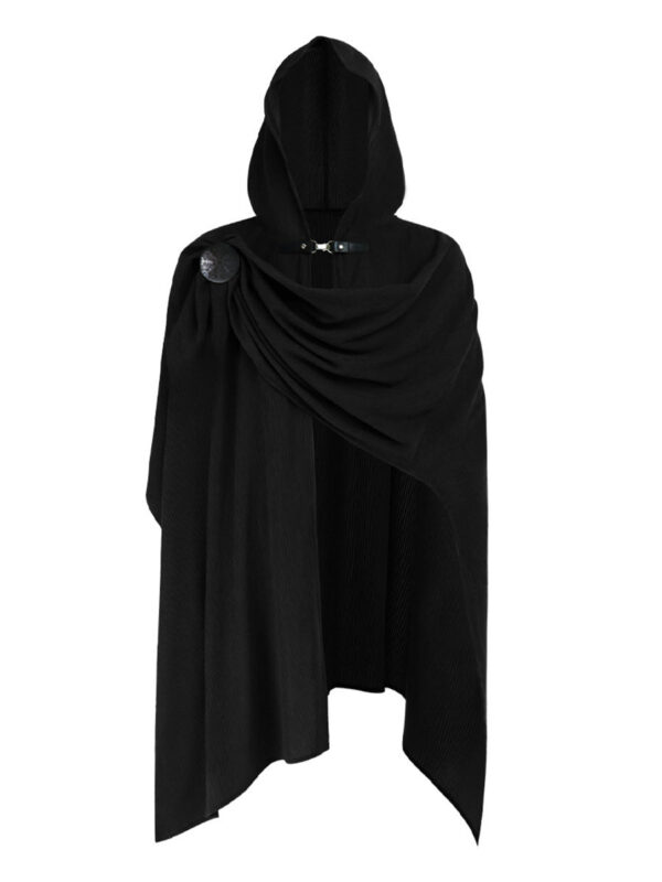 Medieval Cloak, Hooded Cloak, Knight Costume Cape